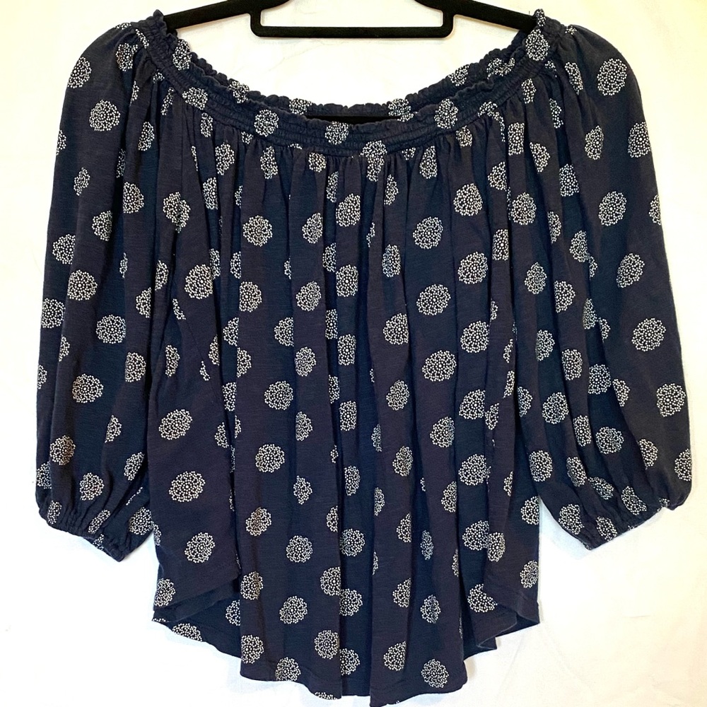 Off the shoulder Lucky Brand shirt